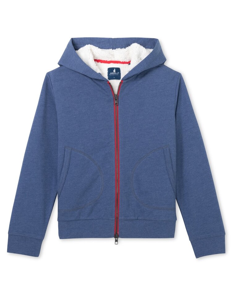 Johnnie-O Lake Sherpa Lined Hoodie