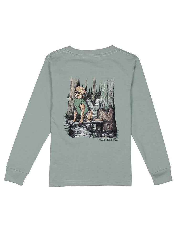 Properly Tied Retrieval Ready Fog LS Tee