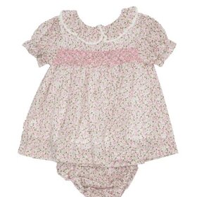 The Oaks Apparel Allison Pink Clover Bloomer Set