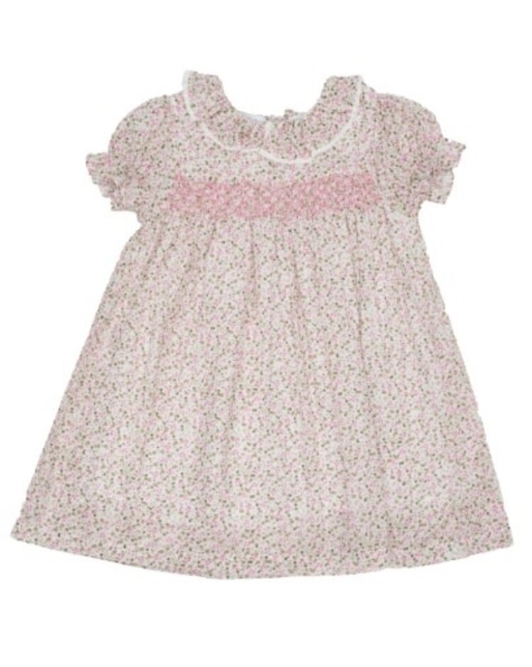 The Oaks Apparel Devin Pink Clover Garden Dress
