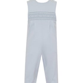 Petit Bebe Blue Knit Smocked JohnJohn