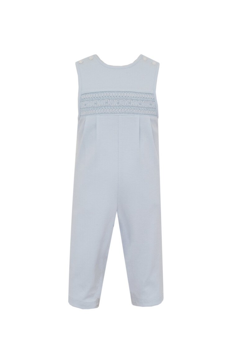 Petit Bebe Blue Knit Smocked JohnJohn