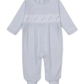 Kissy Kissy CLB F26 Blue Smocked Footie