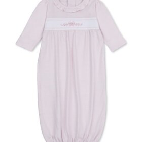Kissy Kissy Pink Stripe Bow Sack