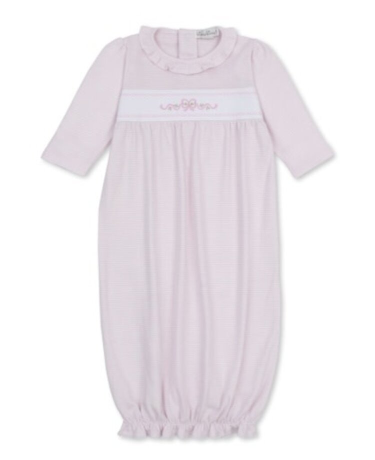 Kissy Kissy Pink Stripe Bow Sack