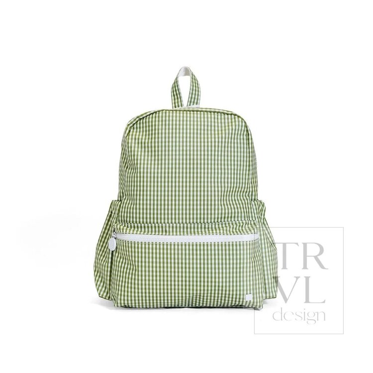 TRVL Design Backpacker Backpack Gingham
