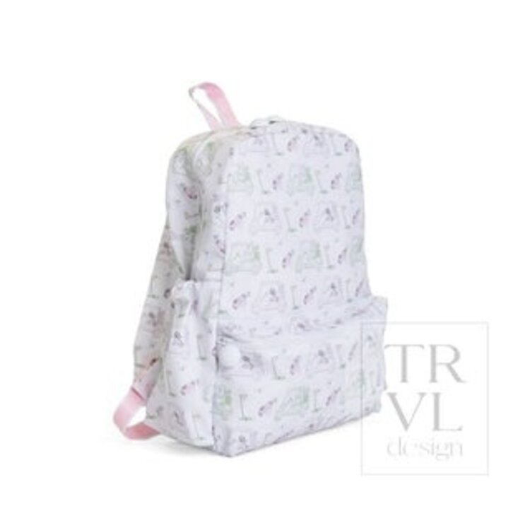 TRVL Design Backpacker Backpack-Girl Print-