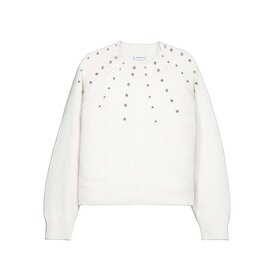 Mayoral Cream Rhinestone Sweater