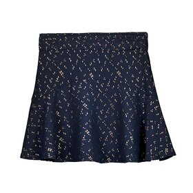 Mayoral Navy With Gold Gauze Skirt