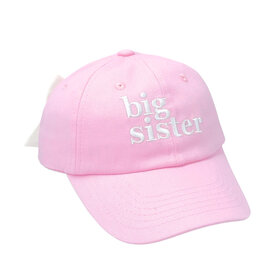 Bits & Bows Big Sister Pink Bow Hat