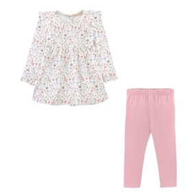 Baby Club Chic Bloomie Friends Ruffled Legging Set