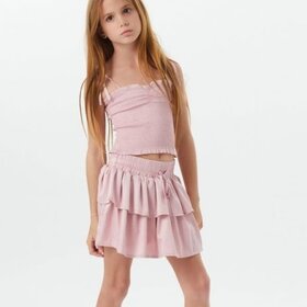 Theme Willow Mauve Satin Skort