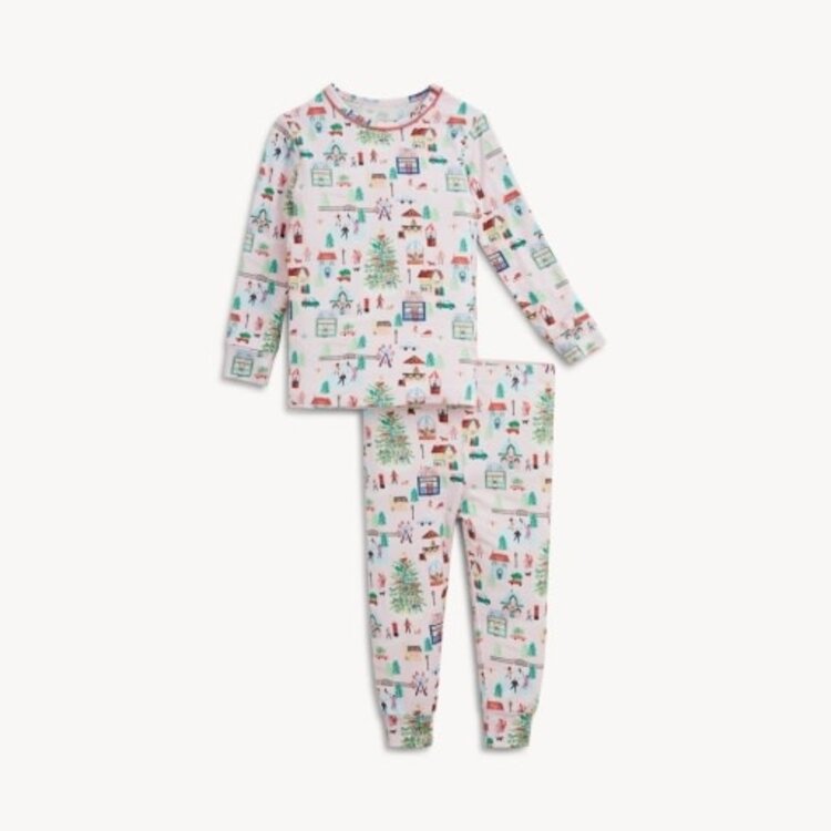 Magnetic  Me WINTER VILLAGE MODAL L/S LNG PANT PJ