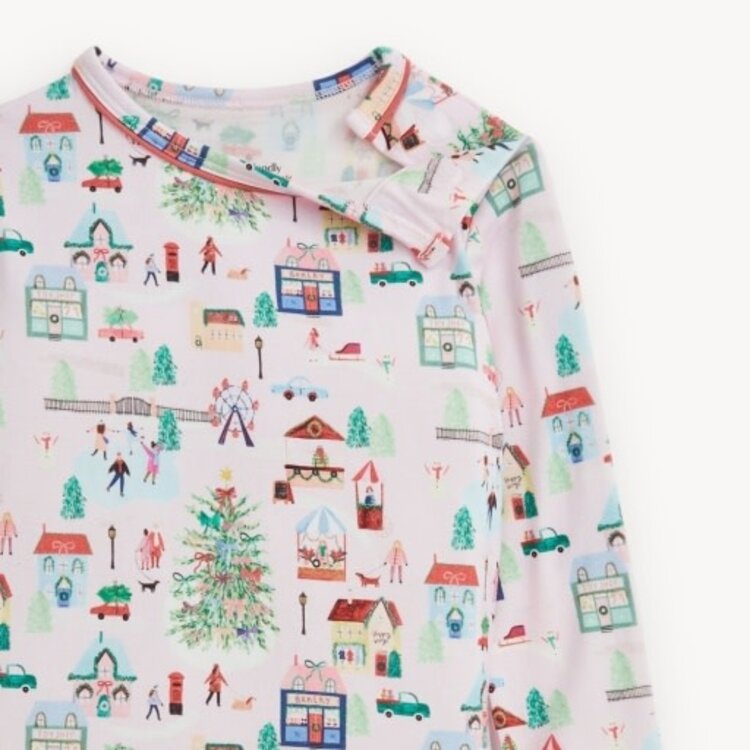 Magnetic  Me WINTER VILLAGE MODAL L/S LNG PANT PJ