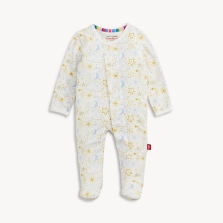 Magnetic  Me STAR SIGNS BLUE MODAL FOOTIE
