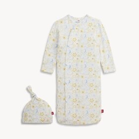 Magnetic  Me STAR SIGNS BLUE GOWN + HAT SET