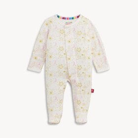 Magnetic  Me STAR SIGNS PINK MODAL FOOTIE