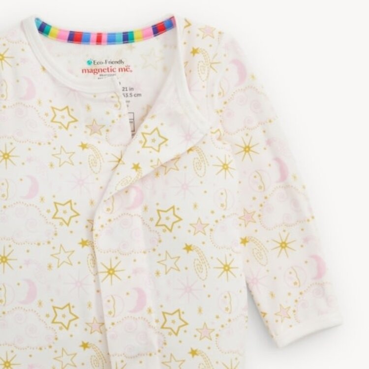 Magnetic  Me STAR SIGNS PINK MODAL FOOTIE