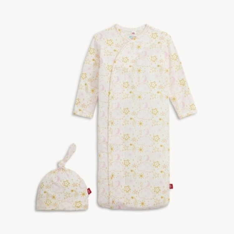 Magnetic  Me STAR SIGNS PINK GOWN + HAT SET