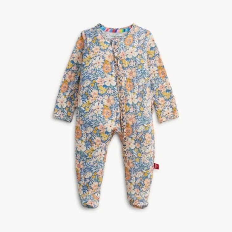 Magnetic  Me FLORA MODAL RUFFLE FOOTIE