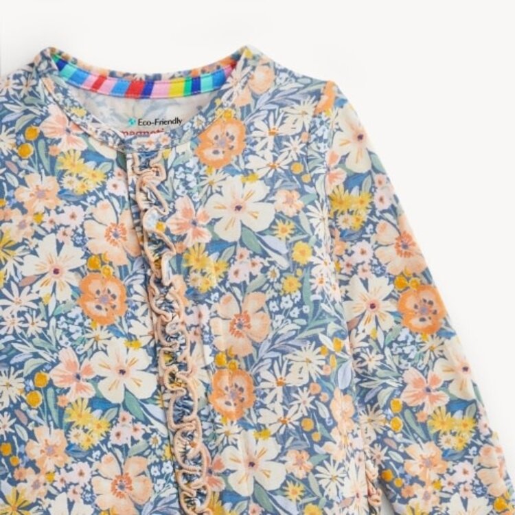 Magnetic  Me FLORA MODAL RUFFLE FOOTIE