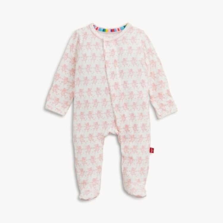 Magnetic  Me TRUNKETTES PINK MODAL FOOTIE