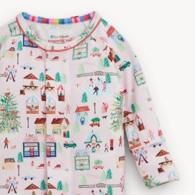 Magnetic  Me WINTER VILLAGE MODAL CONV COVERALL