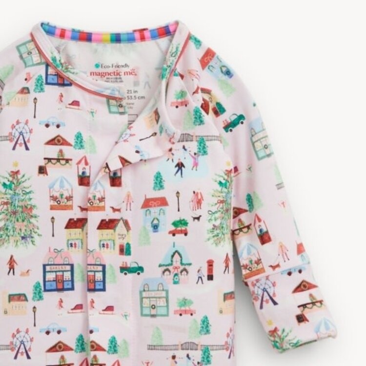 Magnetic  Me WINTER VILLAGE MODAL CONV COVERALL