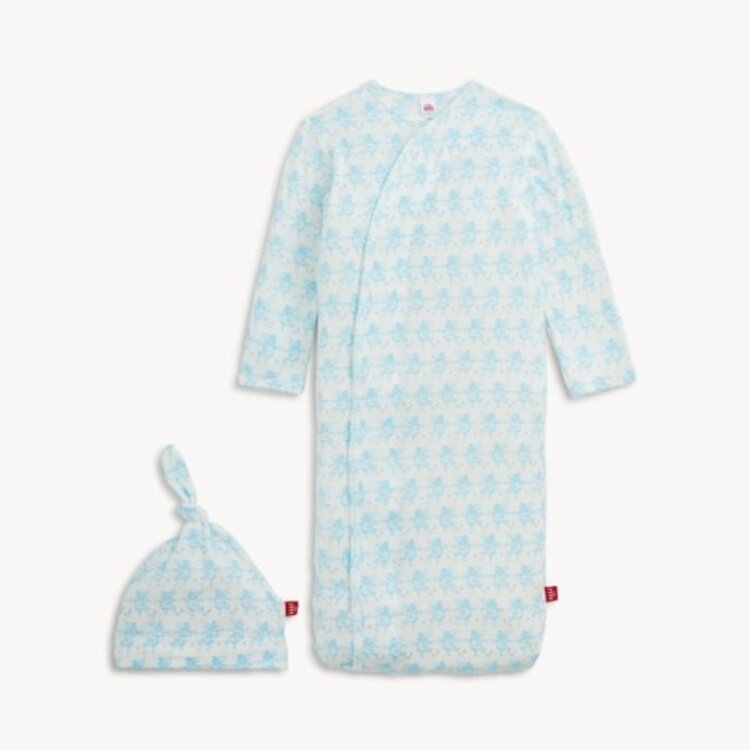 Magnetic  Me TRUNKETTES BLUE GOWN + HAT SET