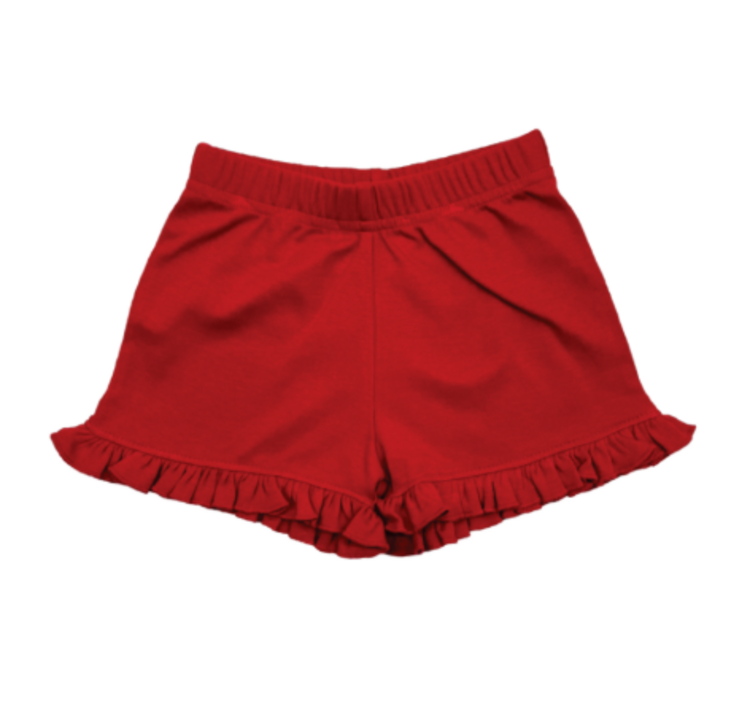 The Smiley Crab Ruffle 2.5" Shorts