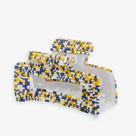 Ink + Alloy Gameday Confetti Beaded Hair Claw