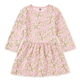 Tea Collection Tea Rose Butterfly Skirted Dress