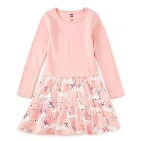 Tea Collection Royal Meadow Unicorns Twirl Dress