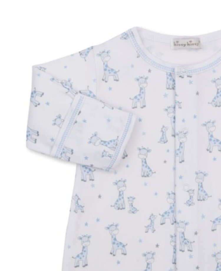 Kissy Kissy Blue Just Giraffes Conv Gown