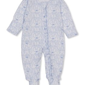Kissy Kissy footie w/ zip prt