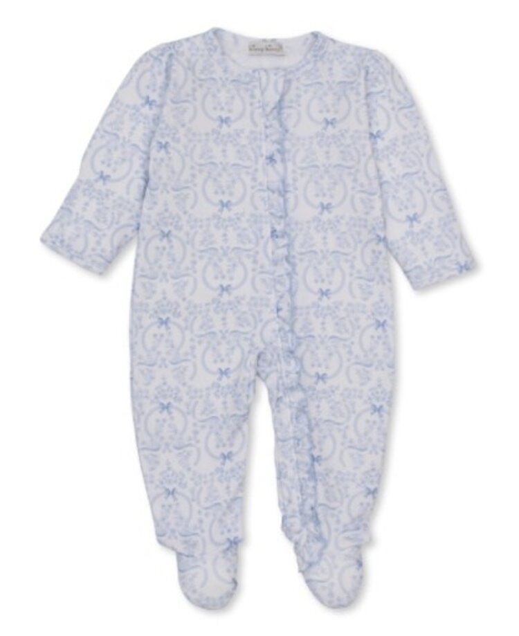 Kissy Kissy footie w/ zip prt