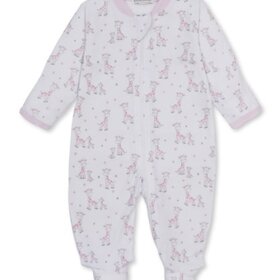 Kissy Kissy footie w/ zip prt