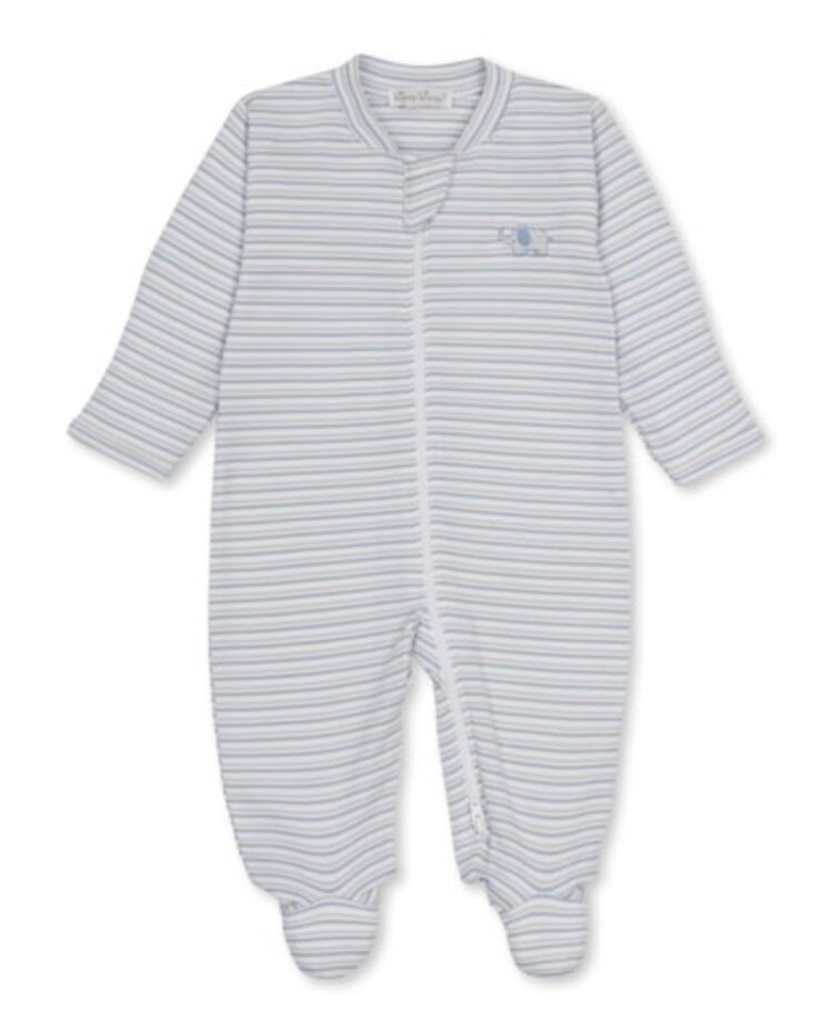 Kissy Kissy footie w/ zip str