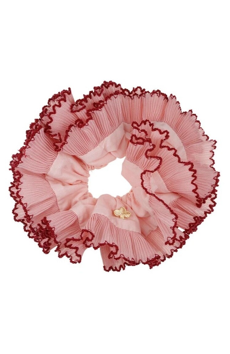 The Finest Accessories Ruffle Scrunchie