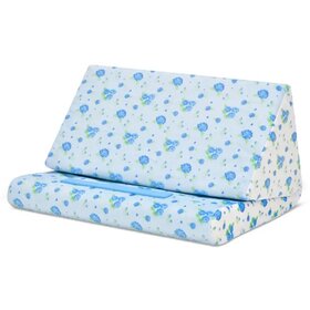 Iscream Blue Ditsy Tablet Pillow