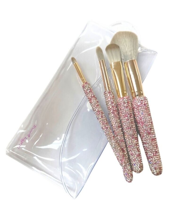 Bari Lynn Crystal Makeup Brush Set