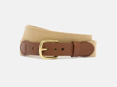 Ebinger Brothers Plain Khaki Belt