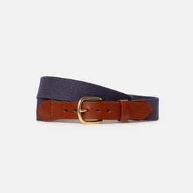 Ebinger Brothers Plain Navy Belt