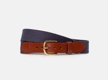 Ebinger Brothers Plain Navy Belt