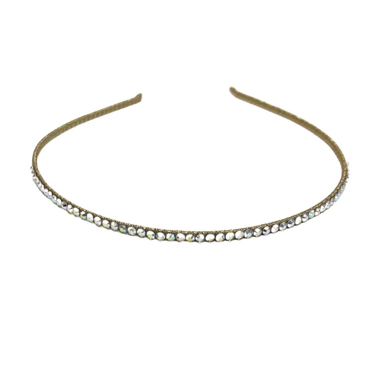Bari Lynn Crystal Thin Headband