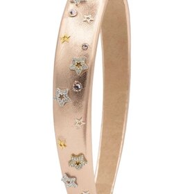 Bari Lynn Thin Metallic Star Headband