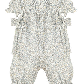 Sophie & Lucas Blue Whimsy Floral Petal Longall