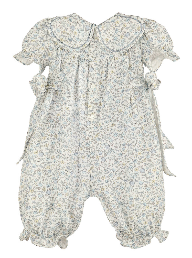 Sophie & Lucas Blue Whimsy Floral Petal Longall