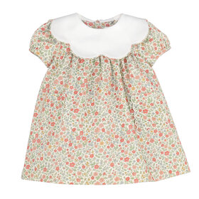 Sophie & Lucas Orange Storybook Vintage Scallop Dress