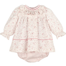 Sophie & Lucas Pink Floral Flurries Float Dress
